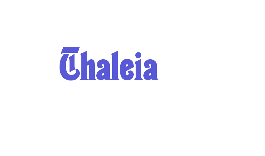 Thaleia Font