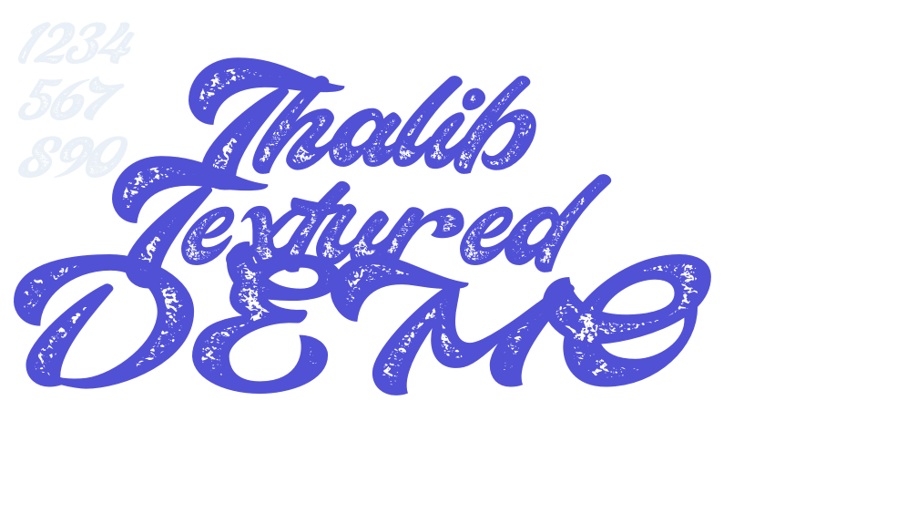 Thalib Textured DEMO-font-download