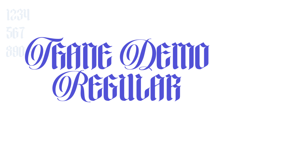 Thane Demo Regular-font-download