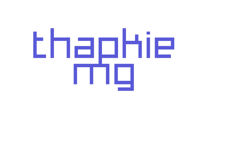 Thapkie MG Font