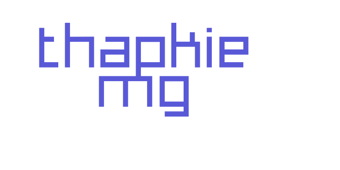 Thapkie MG Font Download