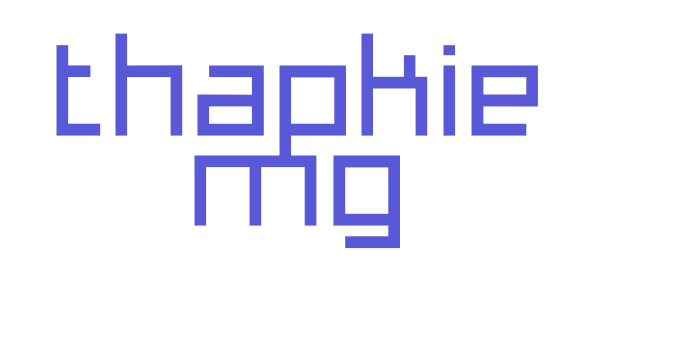 Thapkie MG Font