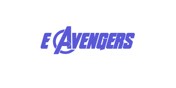 The Avengers font