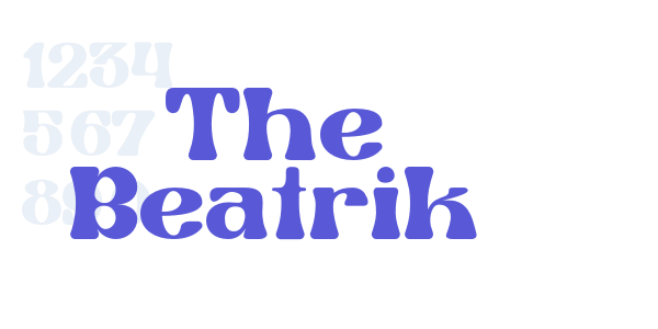 The Beatrik font free