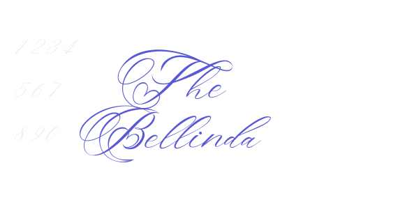 The Bellinda font free