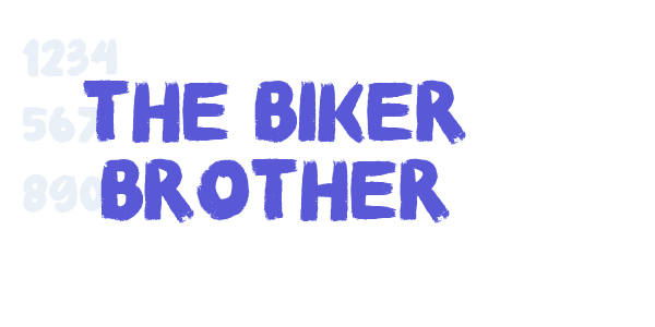 The Biker Brother font