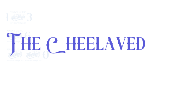 The Cheelaved font free