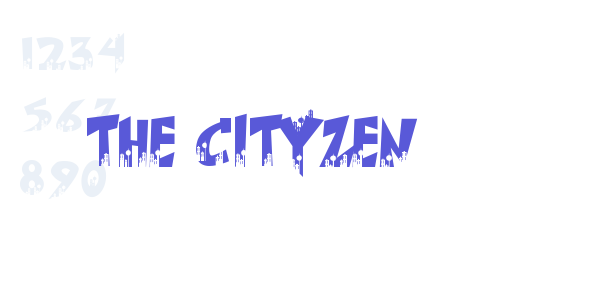 The Cityzen font