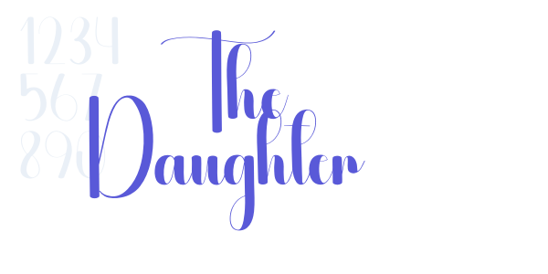 The Daughter font free