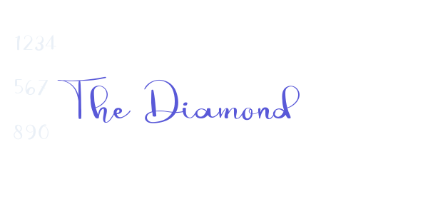 The Diamond font free