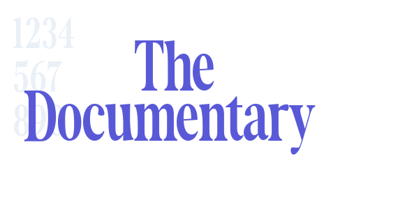 The Documentary font free