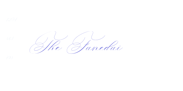 The Fanedai font free