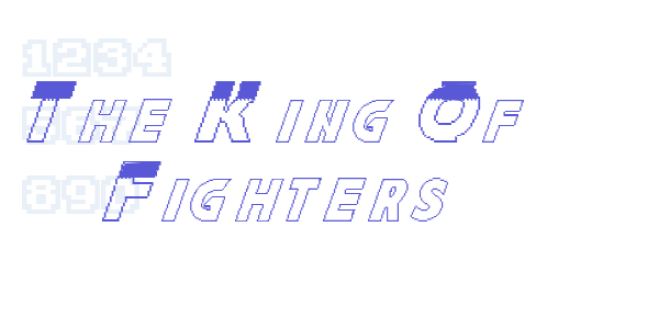 The King Of Fighters font free