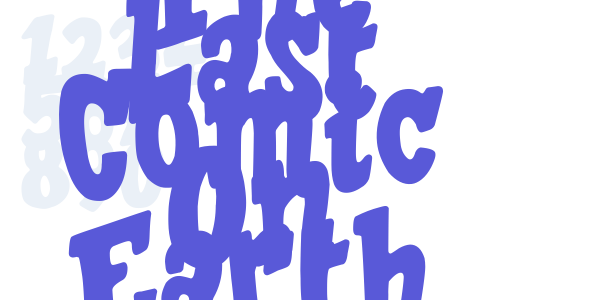 The Last Comic On Earth font free