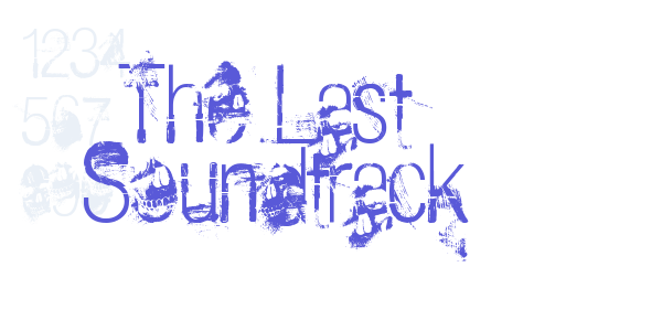 The Last Soundtrack font