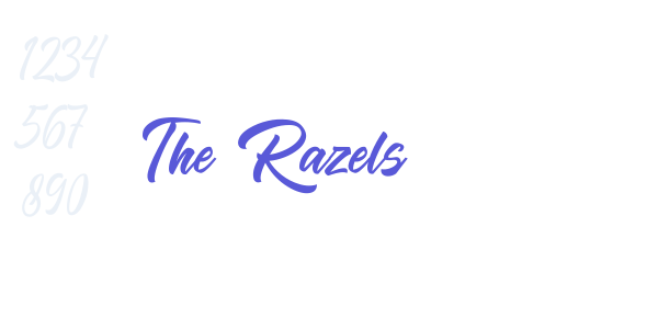 The Razels font free