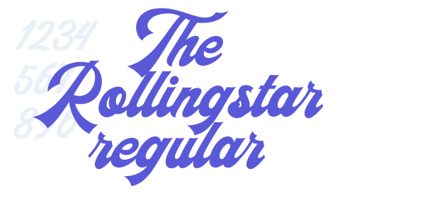 The Rollingstar regular font free