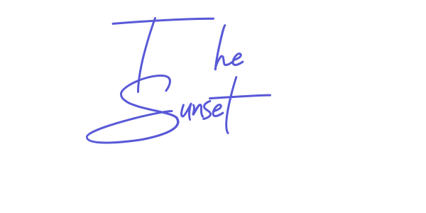 The Sunset font free