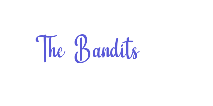 The Bandits Font Download