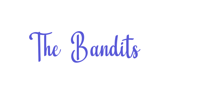 The Bandits Font