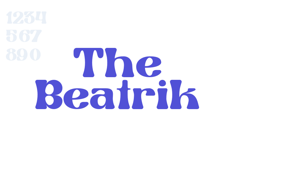 The Beatrik-font-download