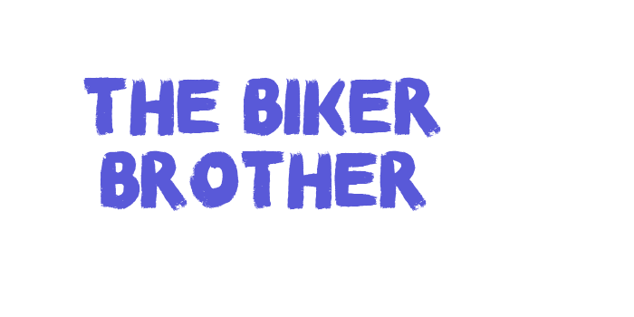 The Biker Brother Font Download