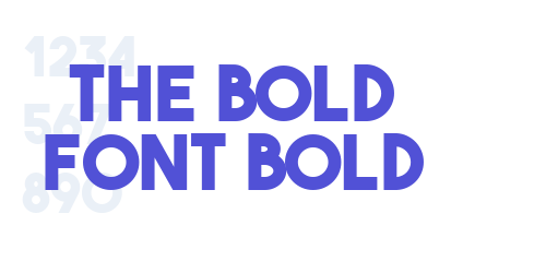 The Bold Font Bold-font-download