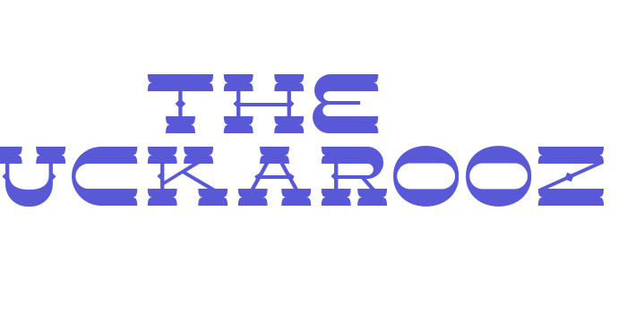 The Buckarooz Font Download