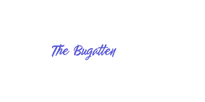 The Bugatten Font Download