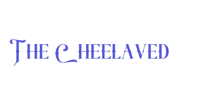 The Cheelaved Font Download