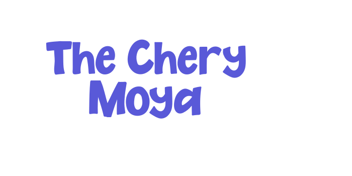 The Chery Moya Font Download