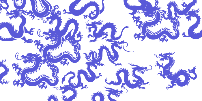 The Chinese Dragon of South ST Font Download