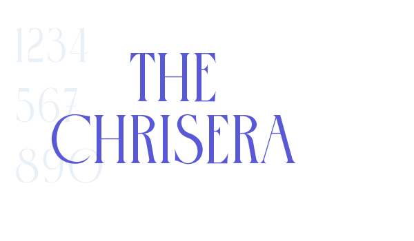 The Chrisera Font