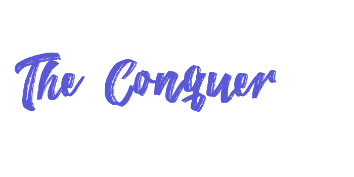 The Conquer Font Download