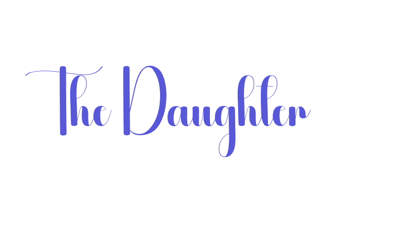 The Daughter Font Download