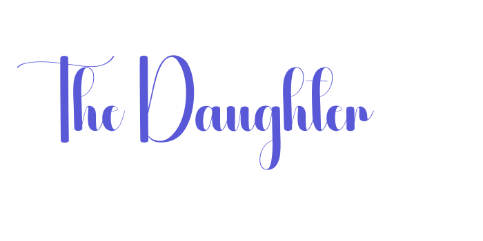 The Daughter Font Download