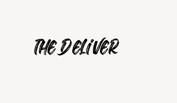 The Deliver Font