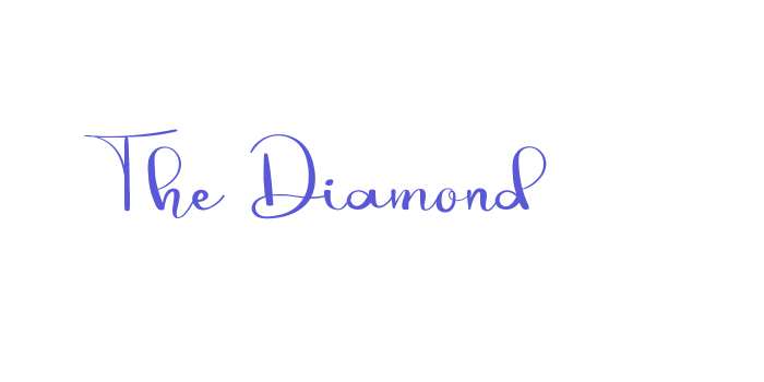 The Diamond Font