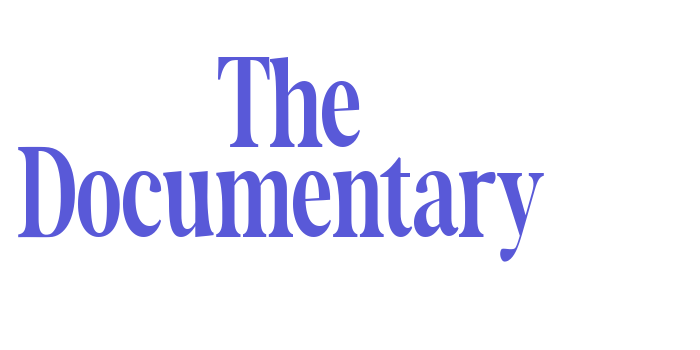 The Documentary Font