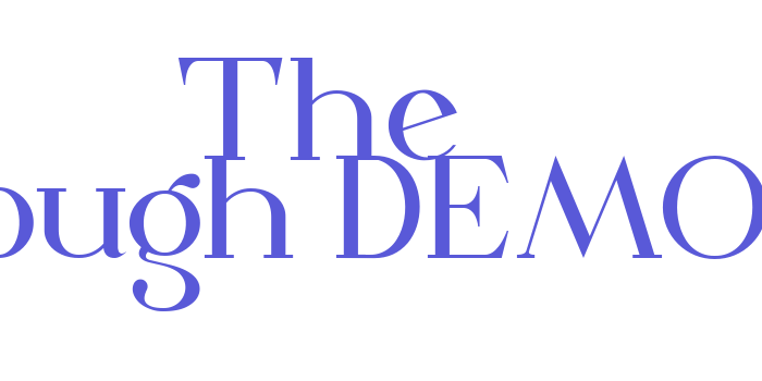 The Dough-DEMO Font