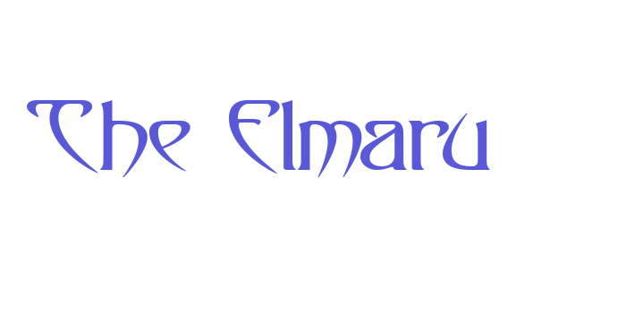 The Elmaru Font Download