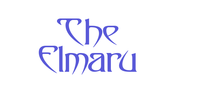 The Elmaru Font