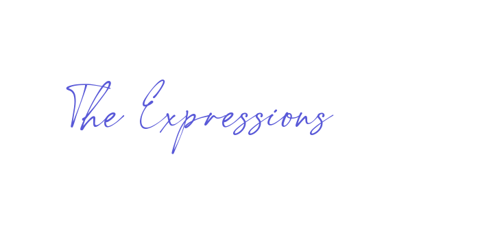 The Expressions Font Download