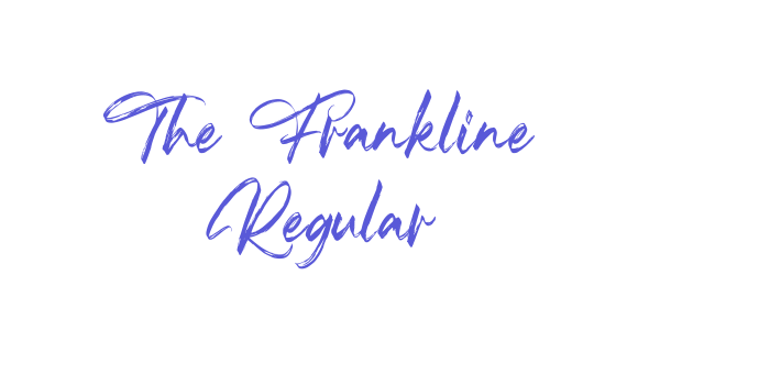 The Frankline Regular Font Download