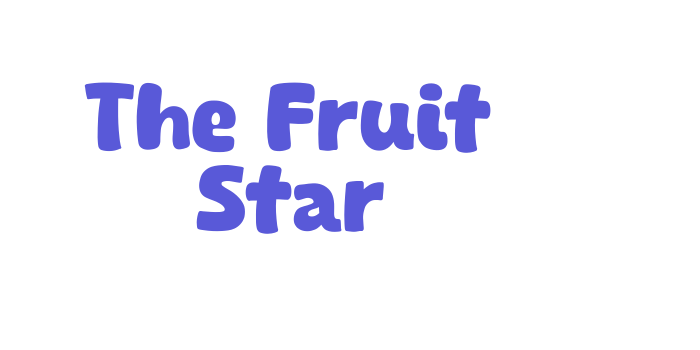 The Fruit Star Font Download