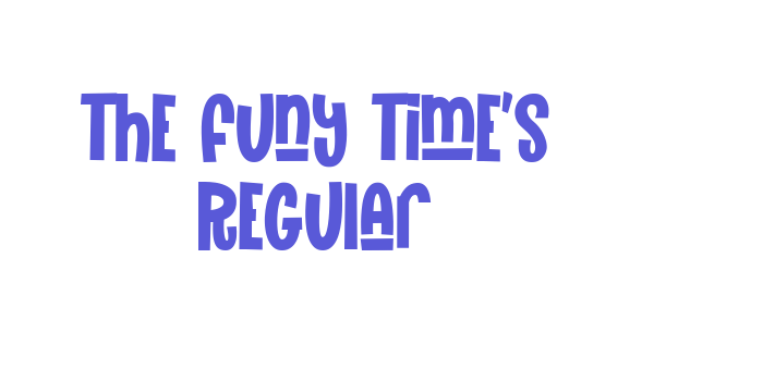 The Funy Time’s Regular Font Download