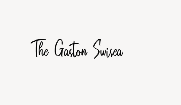 The Gaston Swisea Font