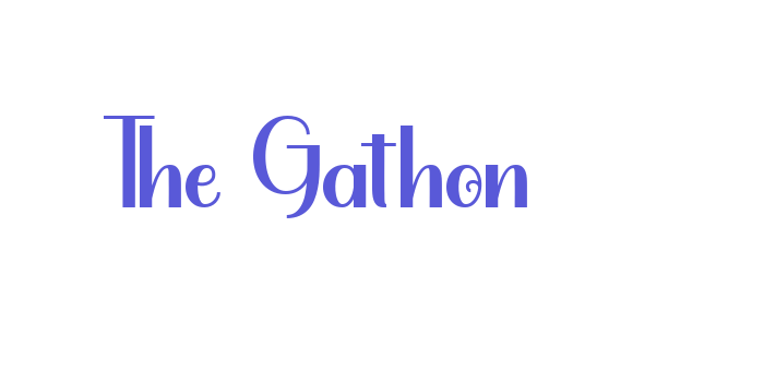 The Gathon Font Download