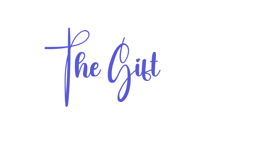 The Gift Font