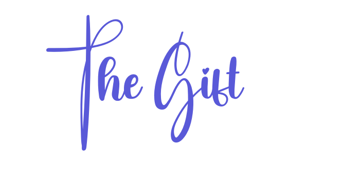 The Gift Font